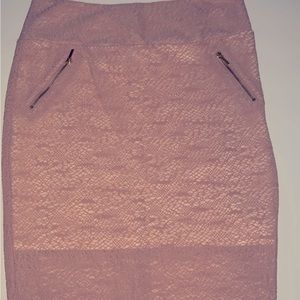 Light pink Pencil Skirt from Bebe